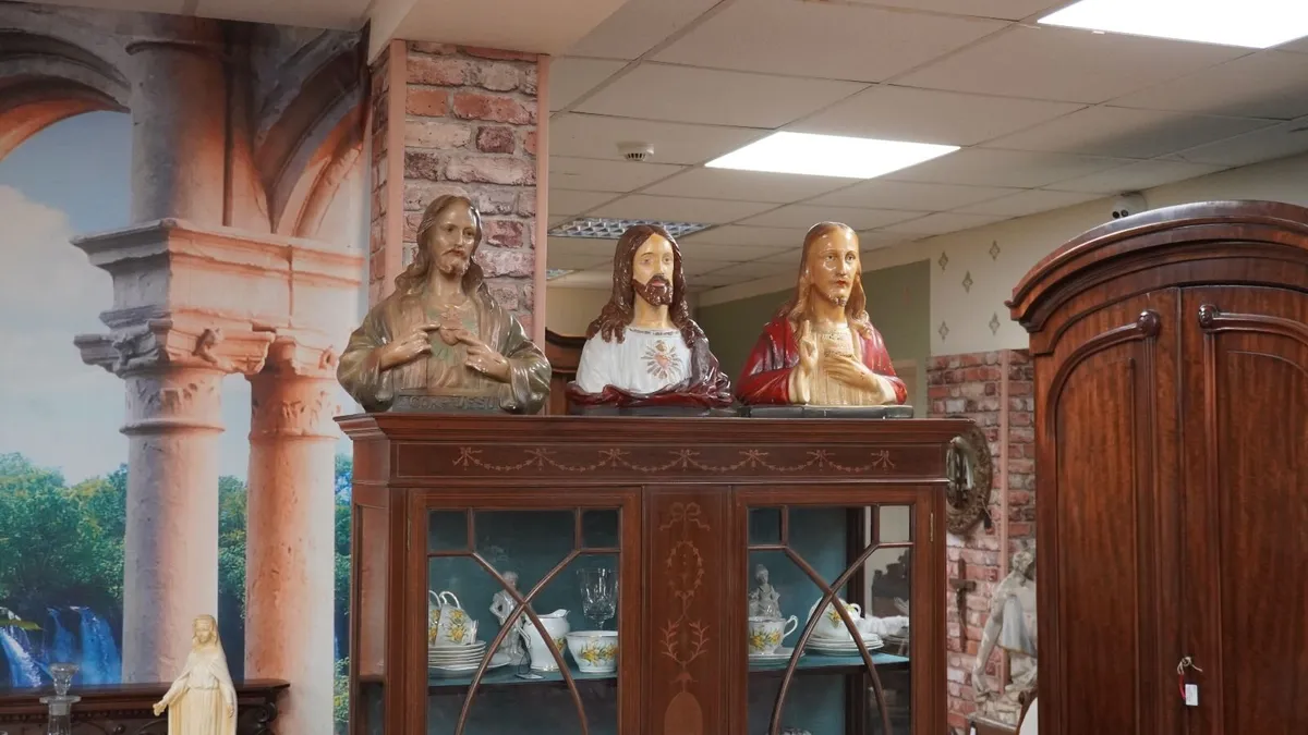 Three Religious Busts - Image 2