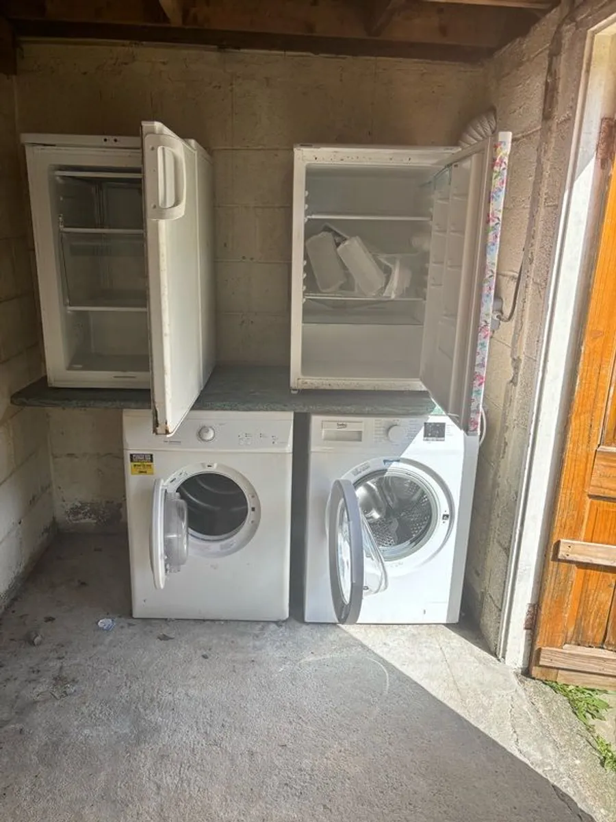 BECO fridge. ZANUSSI freezer - Image 3