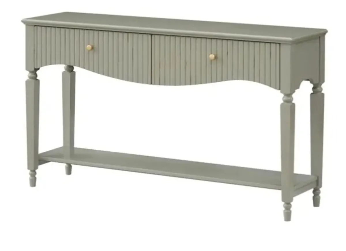 Ritz Large Console – Olive Green - Image 2