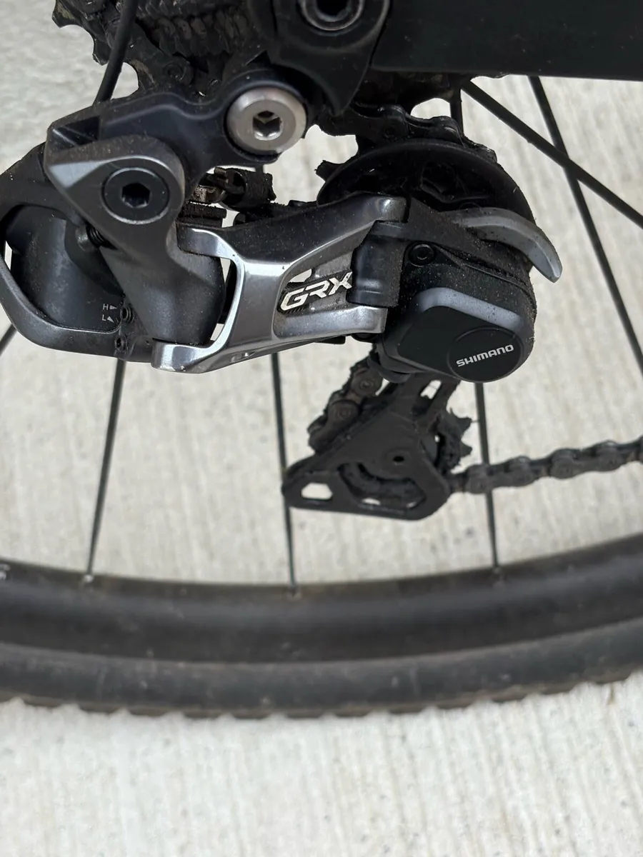 Light carbon custom gravel bike for sale size m - Image 3