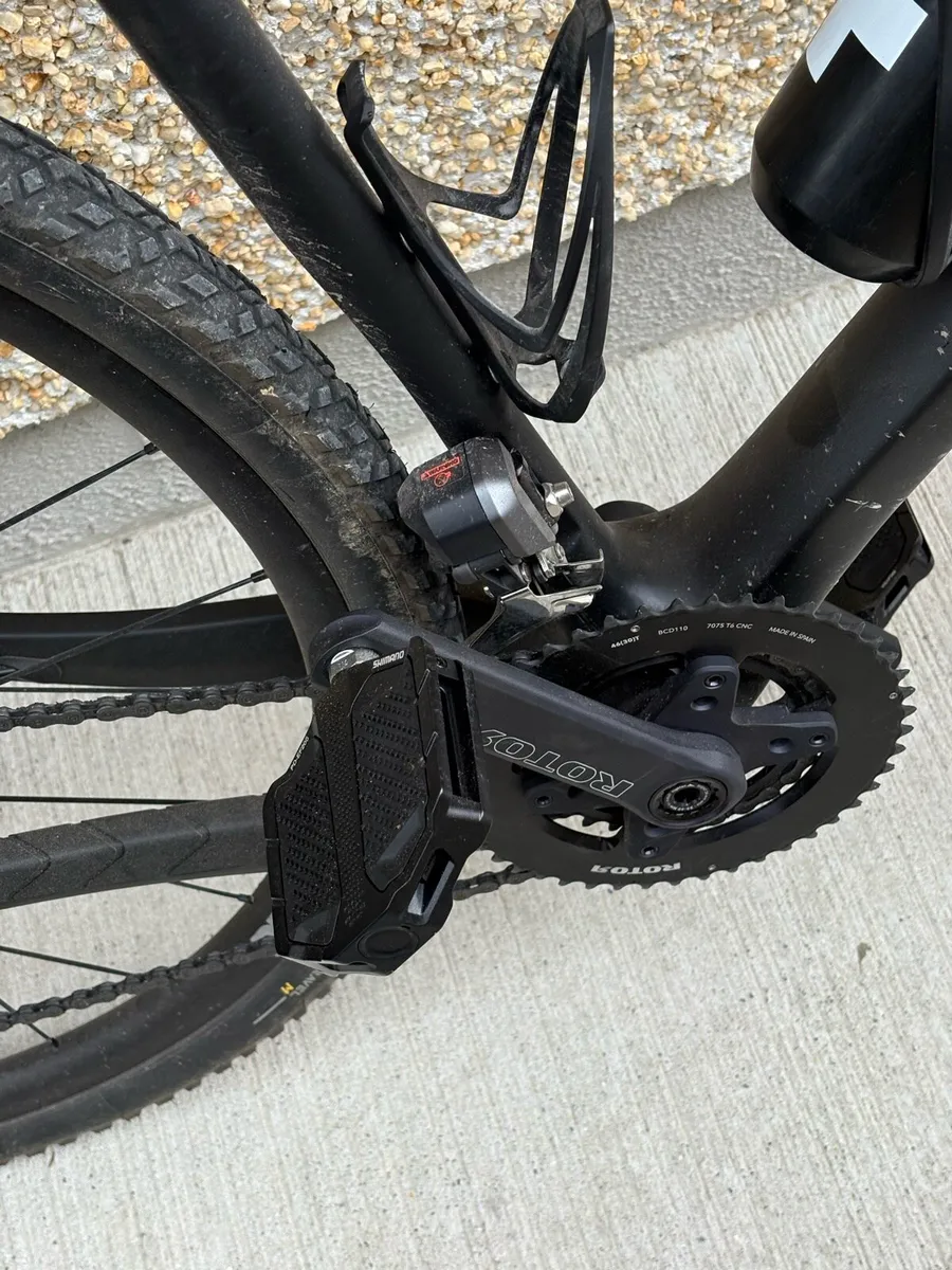 Light carbon custom gravel bike for sale size m - Image 4