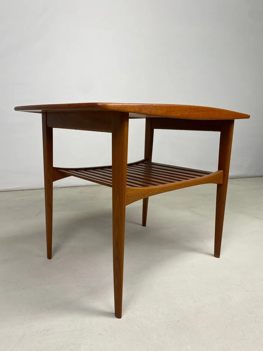 Rare Mid Century Danish Teak Side / Coffee Table - Image 3