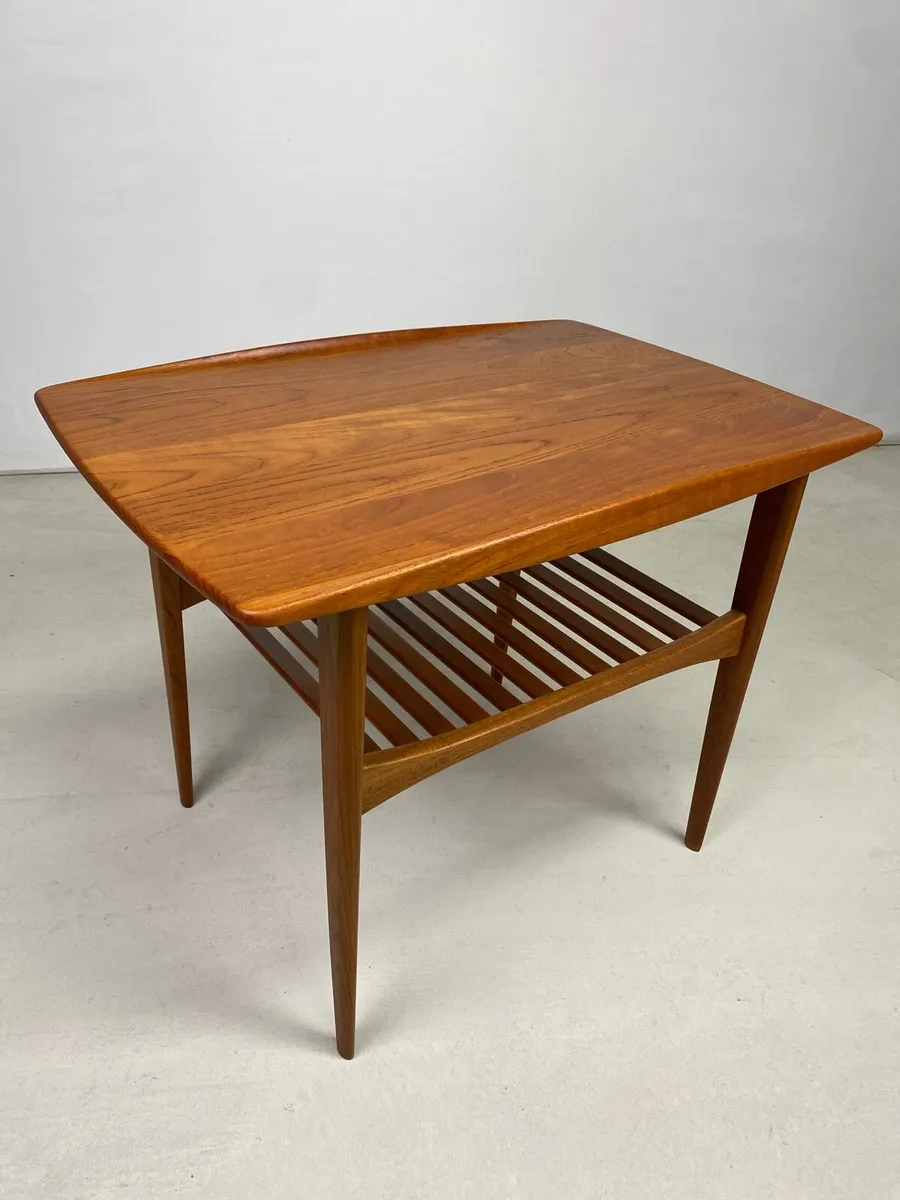 Rare Mid Century Danish Teak Side / Coffee Table - Image 2