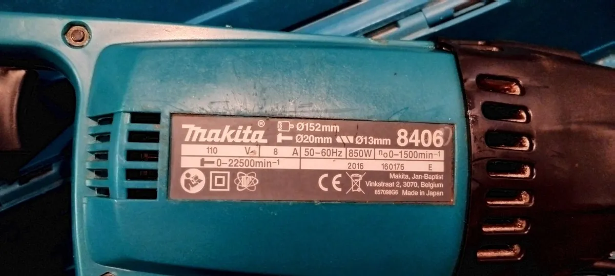 Makita 8406 Diamond Drill 110v "Serviced" - Image 4