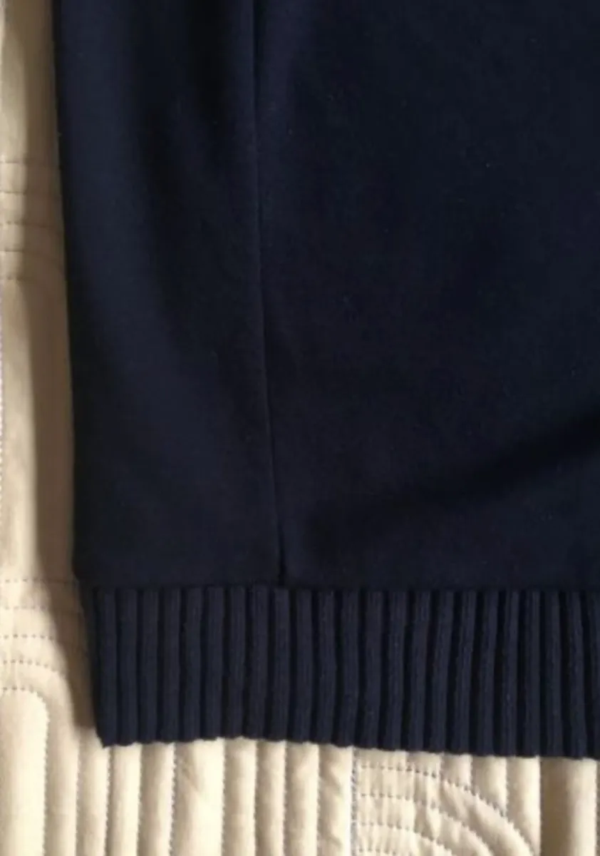 Savida Black Jersey Cardigan Size L - Image 2
