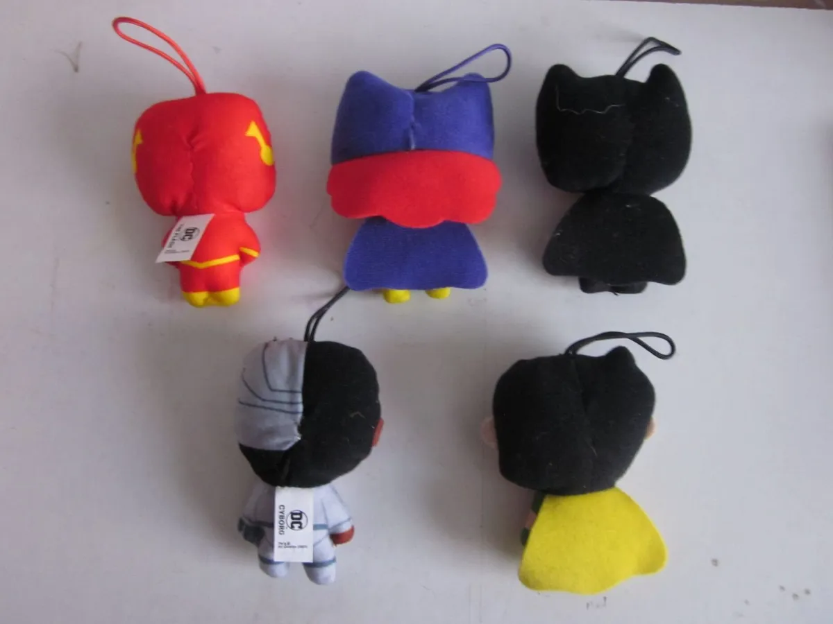 Mc Donalds DC Comics Soft toys X5 - Image 2