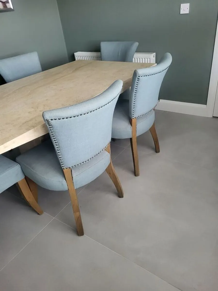 dining table and 6 chairs - Image 2