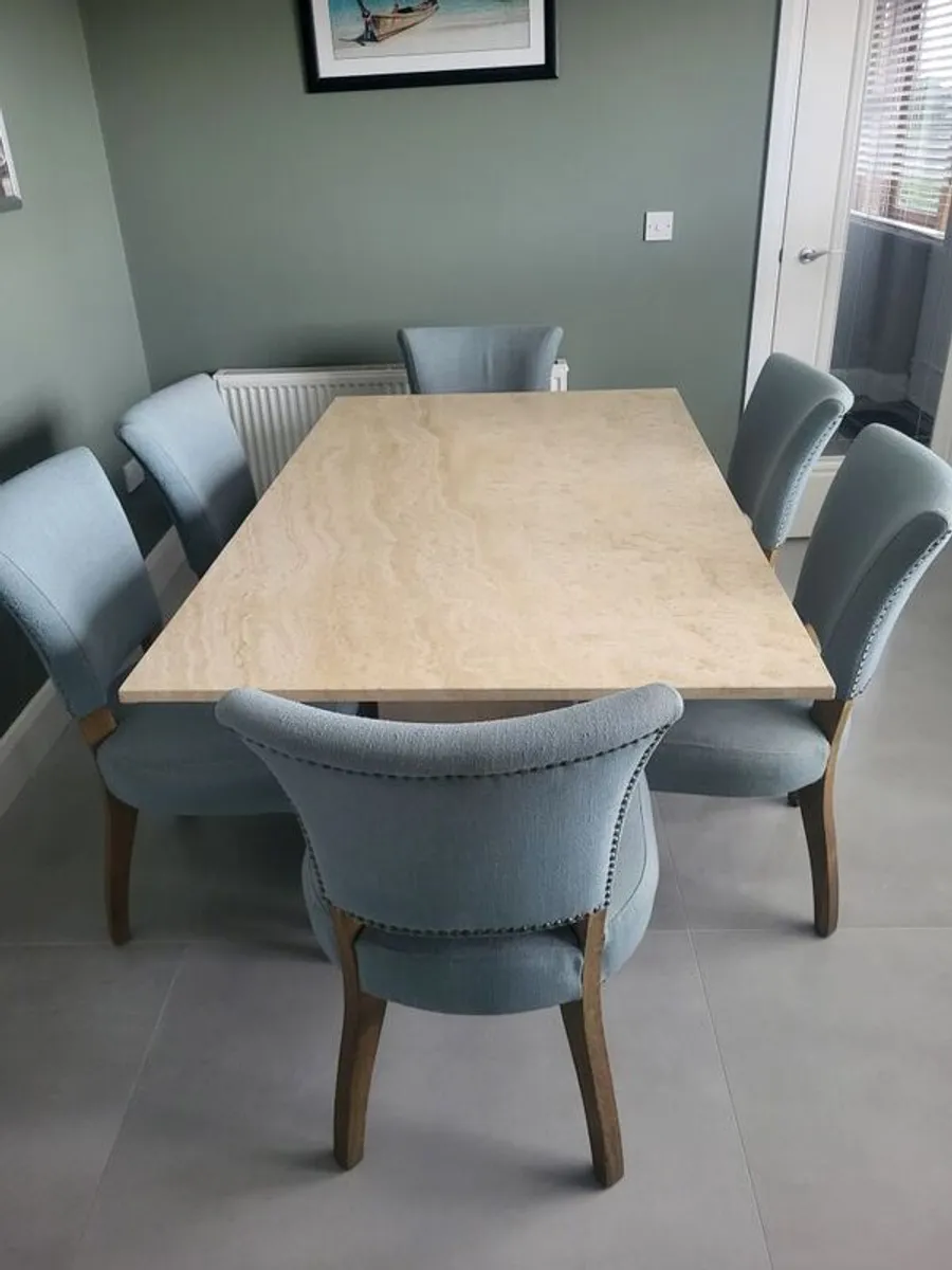 dining table and 6 chairs - Image 4