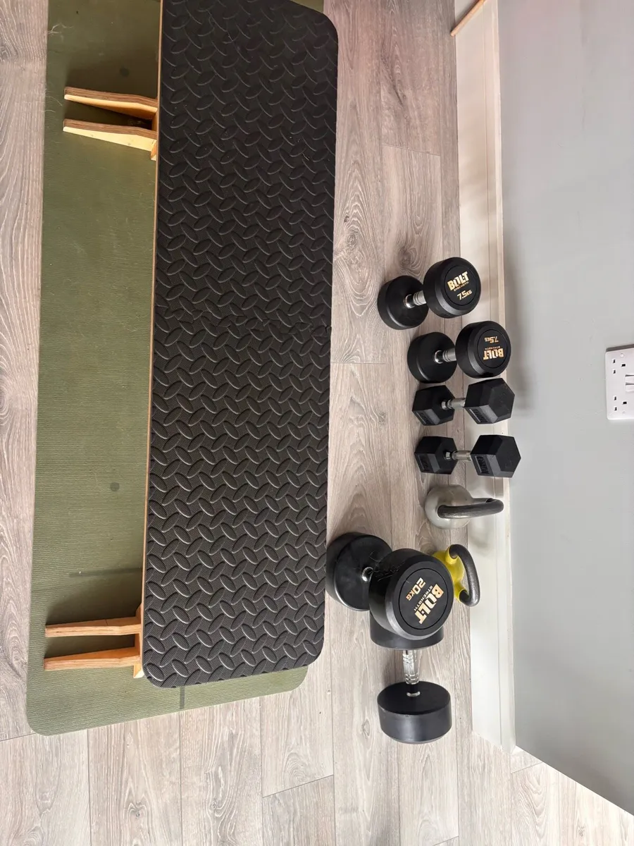 Weights and bench - Image 3