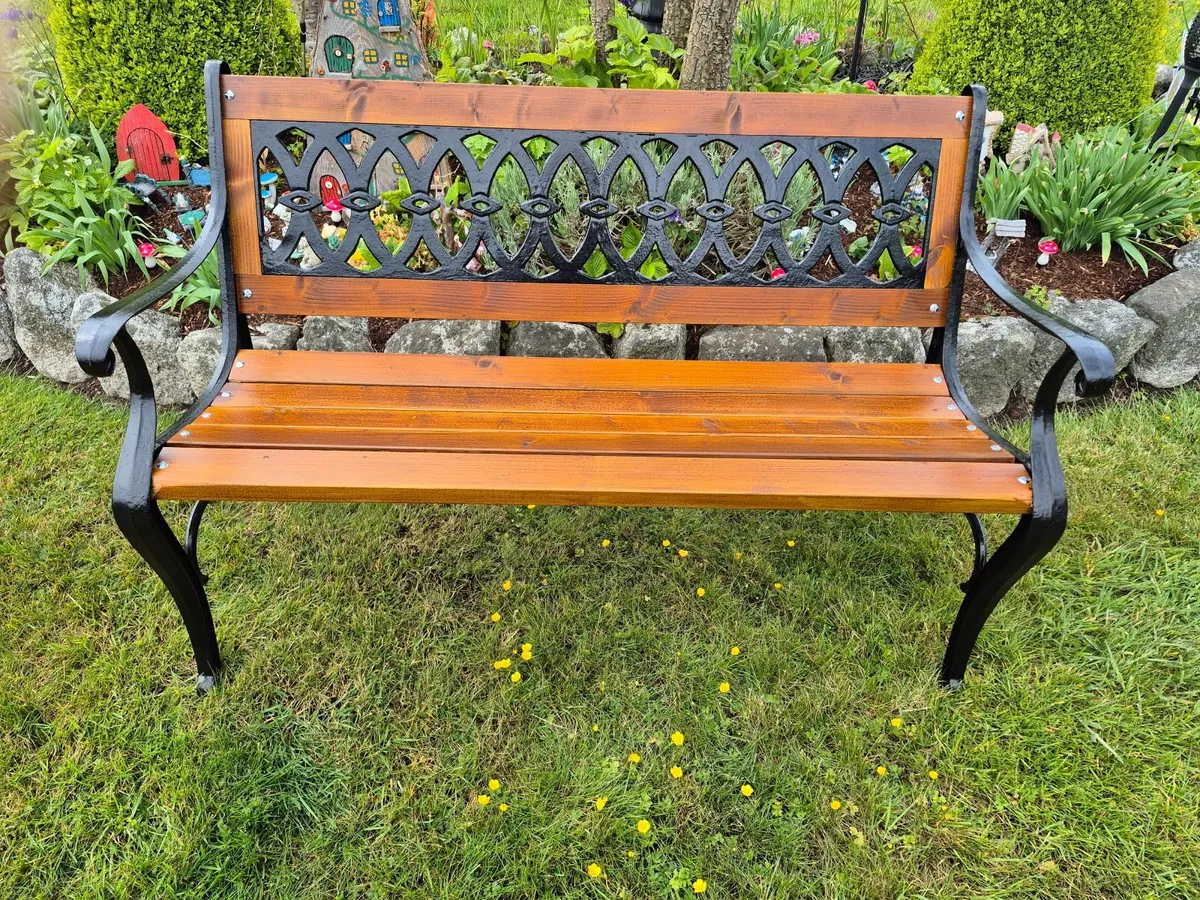 Cast iron Garden bench - Image 3