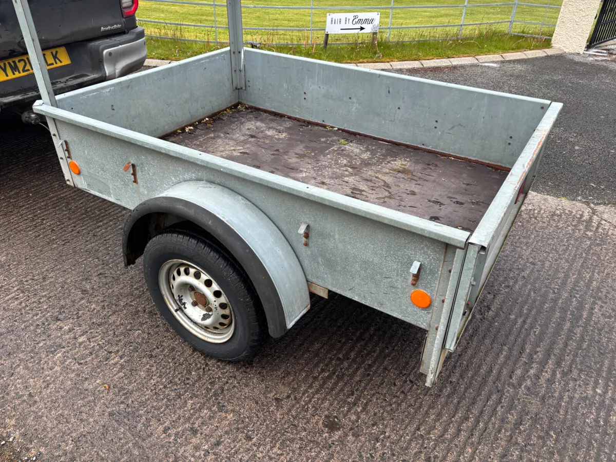 Broniss car trailer 5ft 10” x 4ft 1” - Image 3