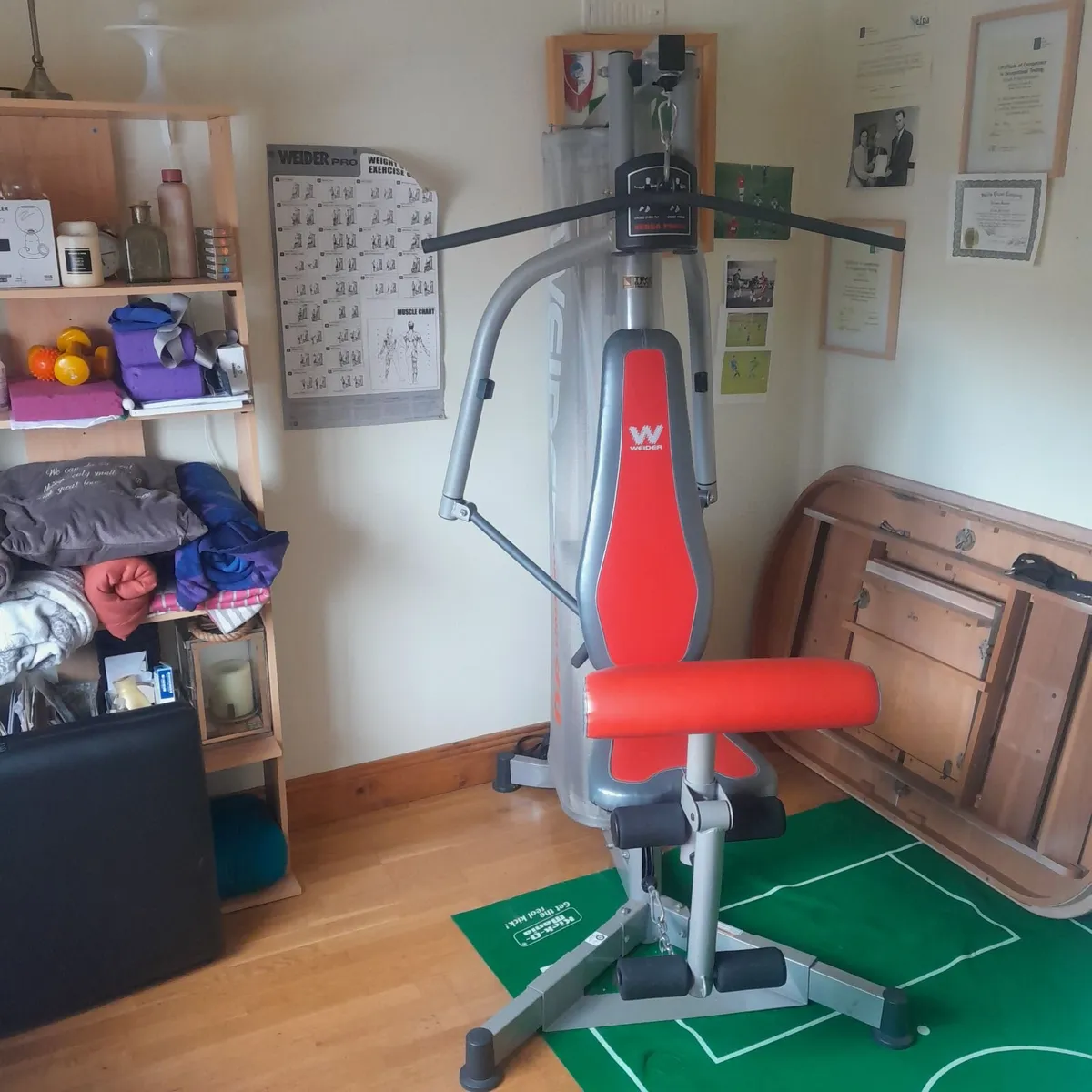 Weider Pro weight system exercise bench - Image 2