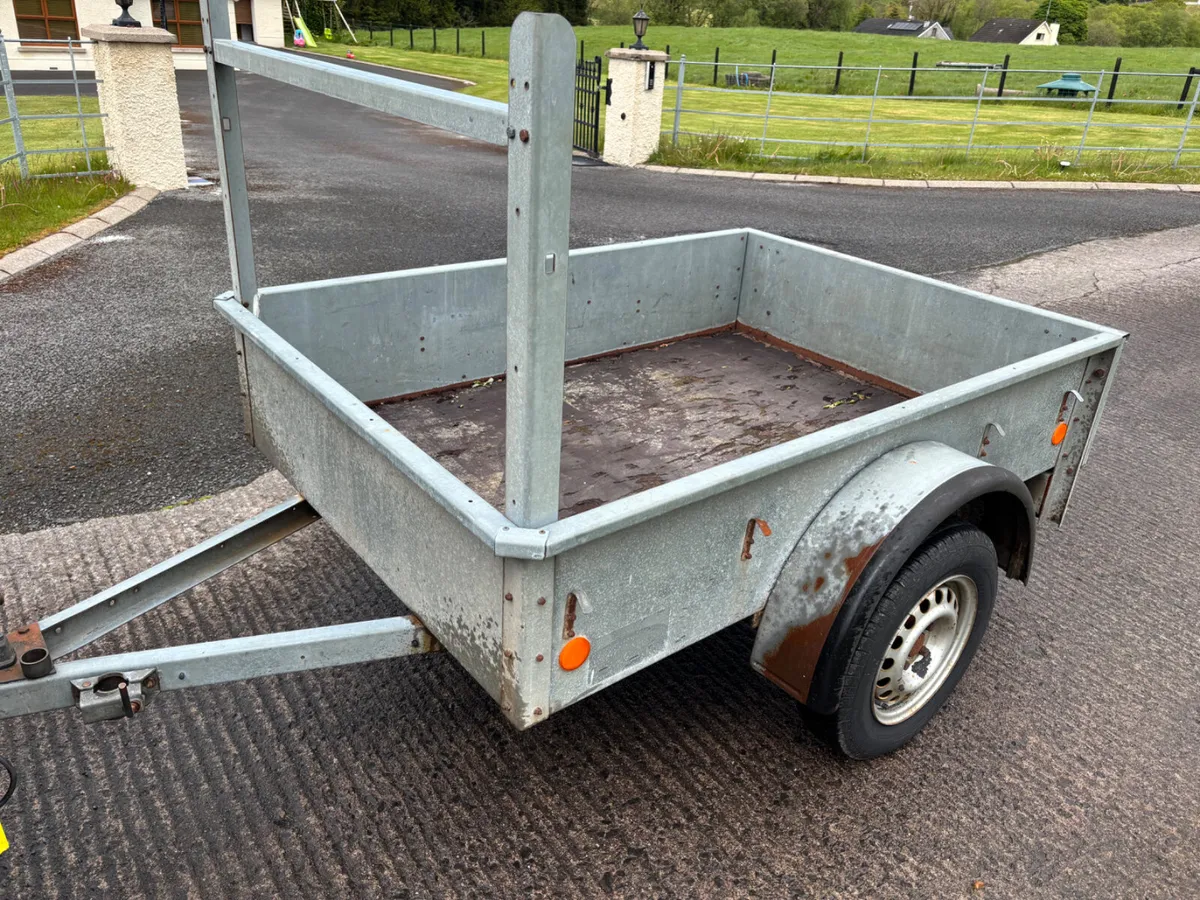 Broniss car trailer 5ft 10” x 4ft 1” - Image 2