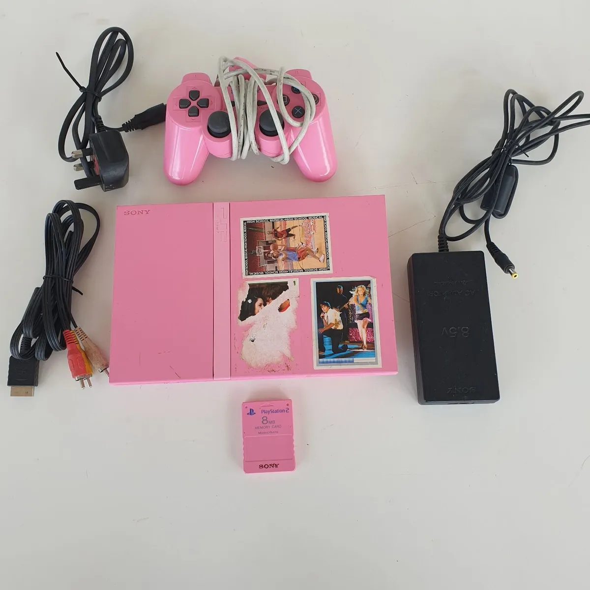 PS2 pink slim SCPH-77003 Faulty READ - Image 1