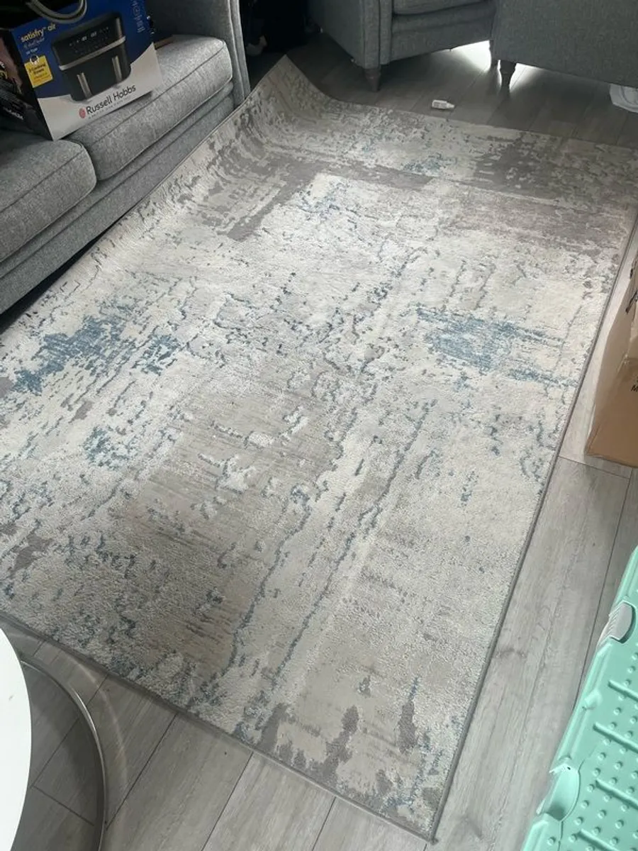 Grey Dining/Sitting Room Rug - Image 1
