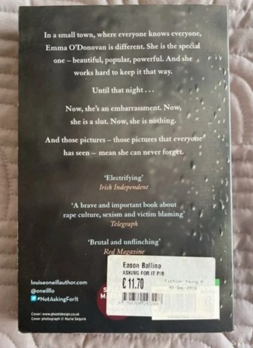 Book: Louise O'Neill, Asking For It - Image 2