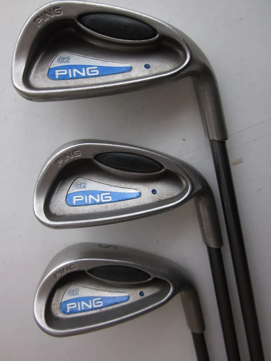 Ping G2 Blue Dot 6/8 Irons& Sand Wedge RH - Image 3