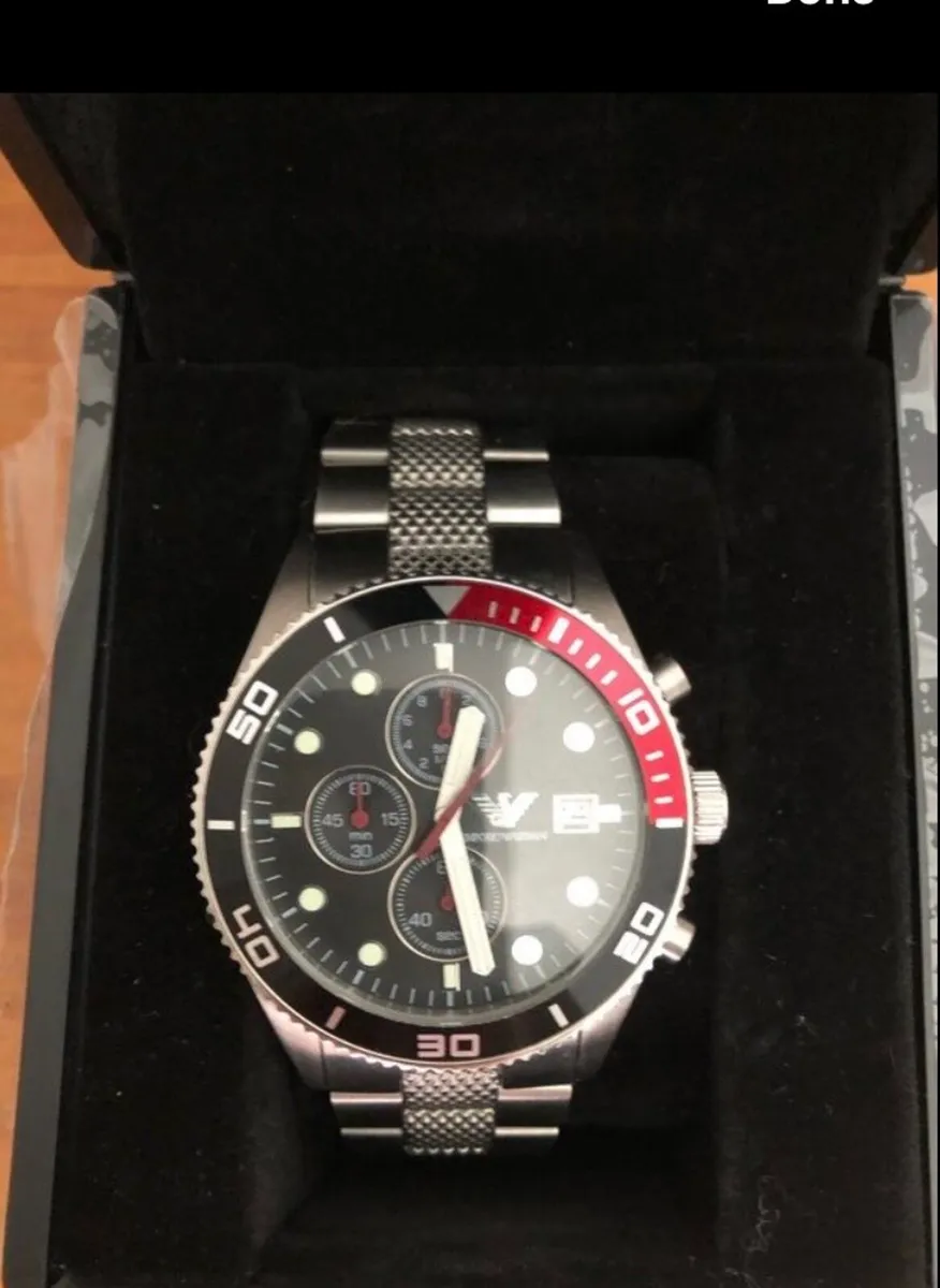 New Emporio Armani Chronograph Watch - Image 3