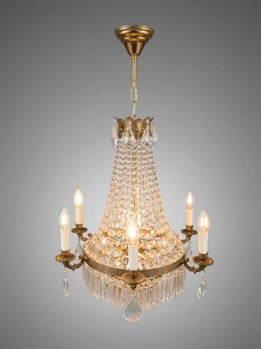 Exceptional Antique French Empire Chandelier - Image 4
