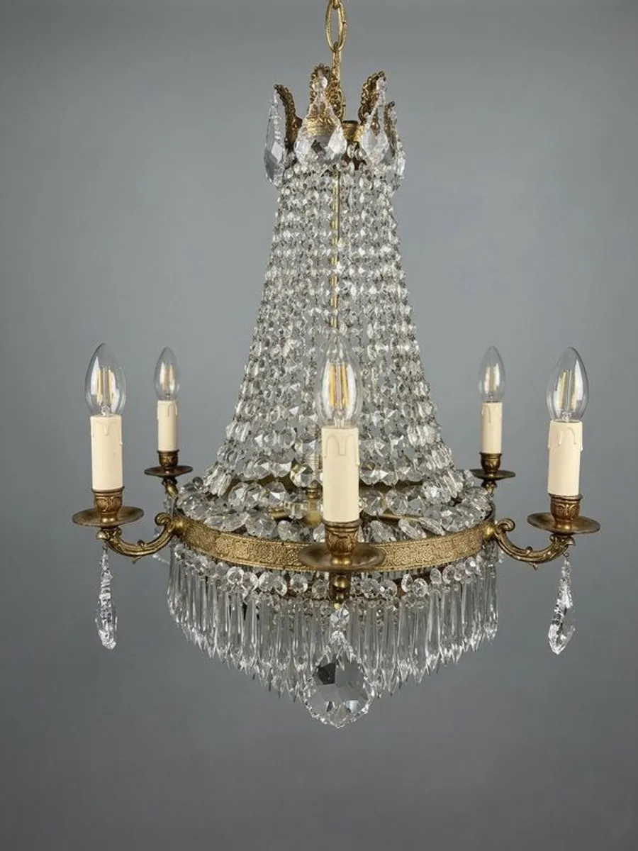 Exceptional Antique French Empire Chandelier - Image 3
