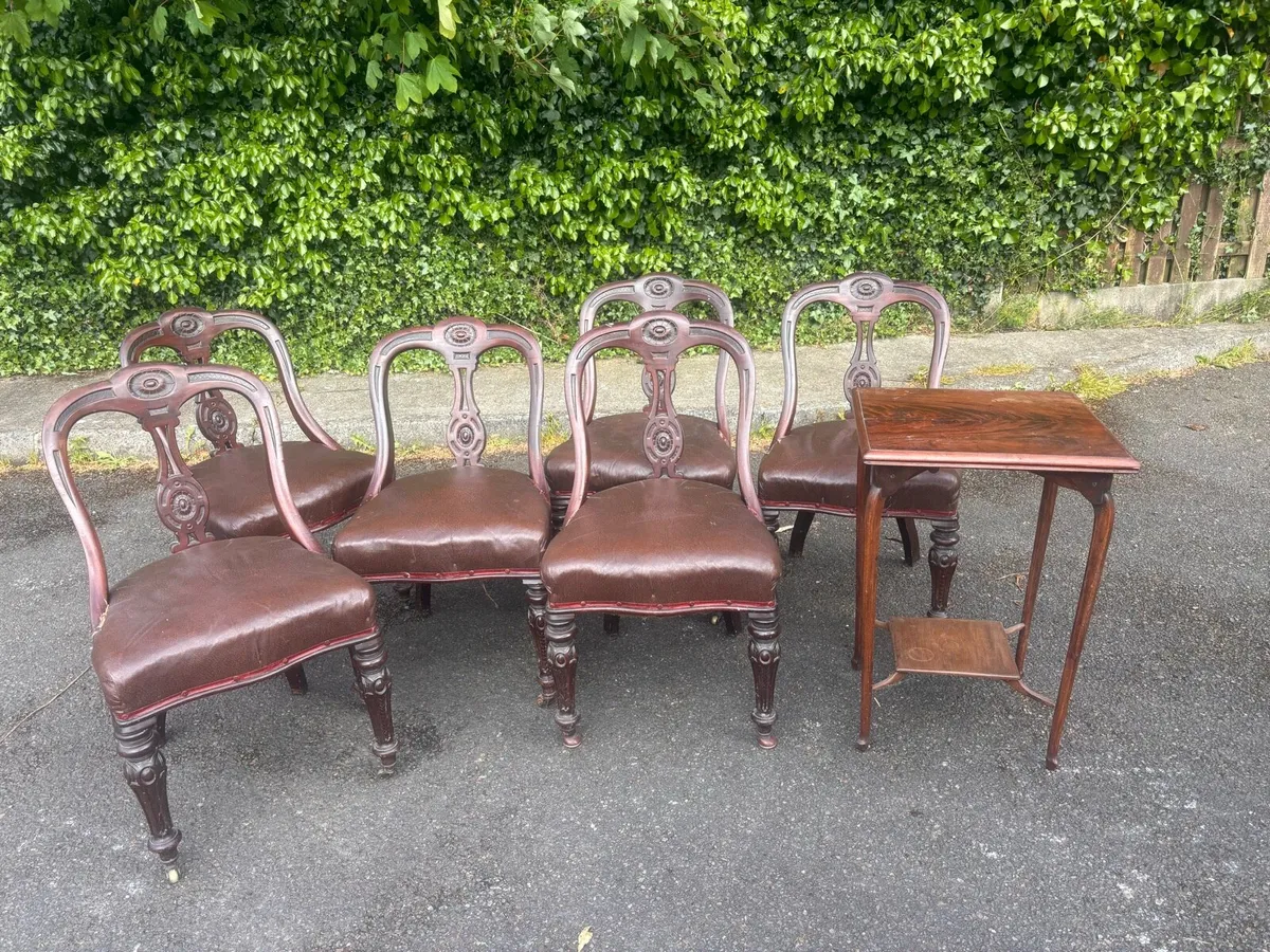 Antique Victorian Chairs - Image 1