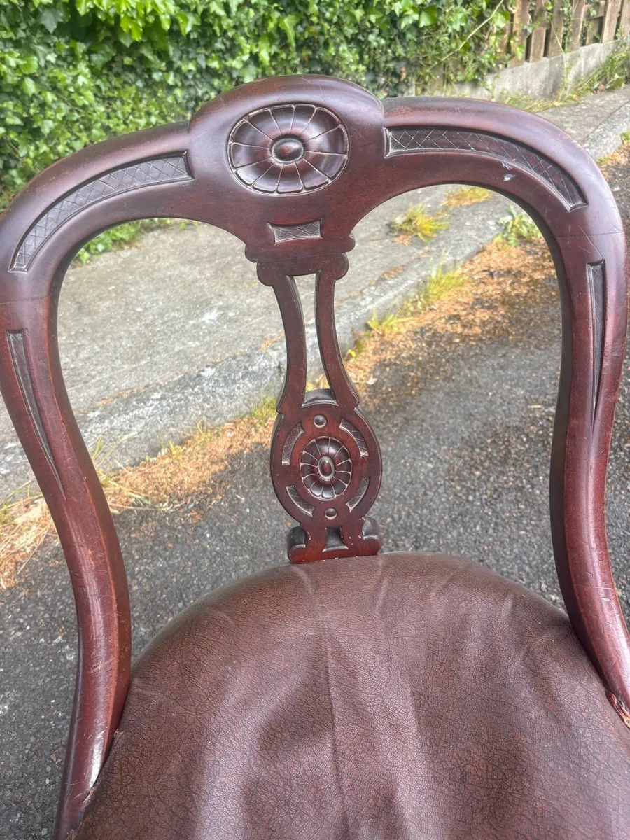 Antique Victorian Chairs - Image 2