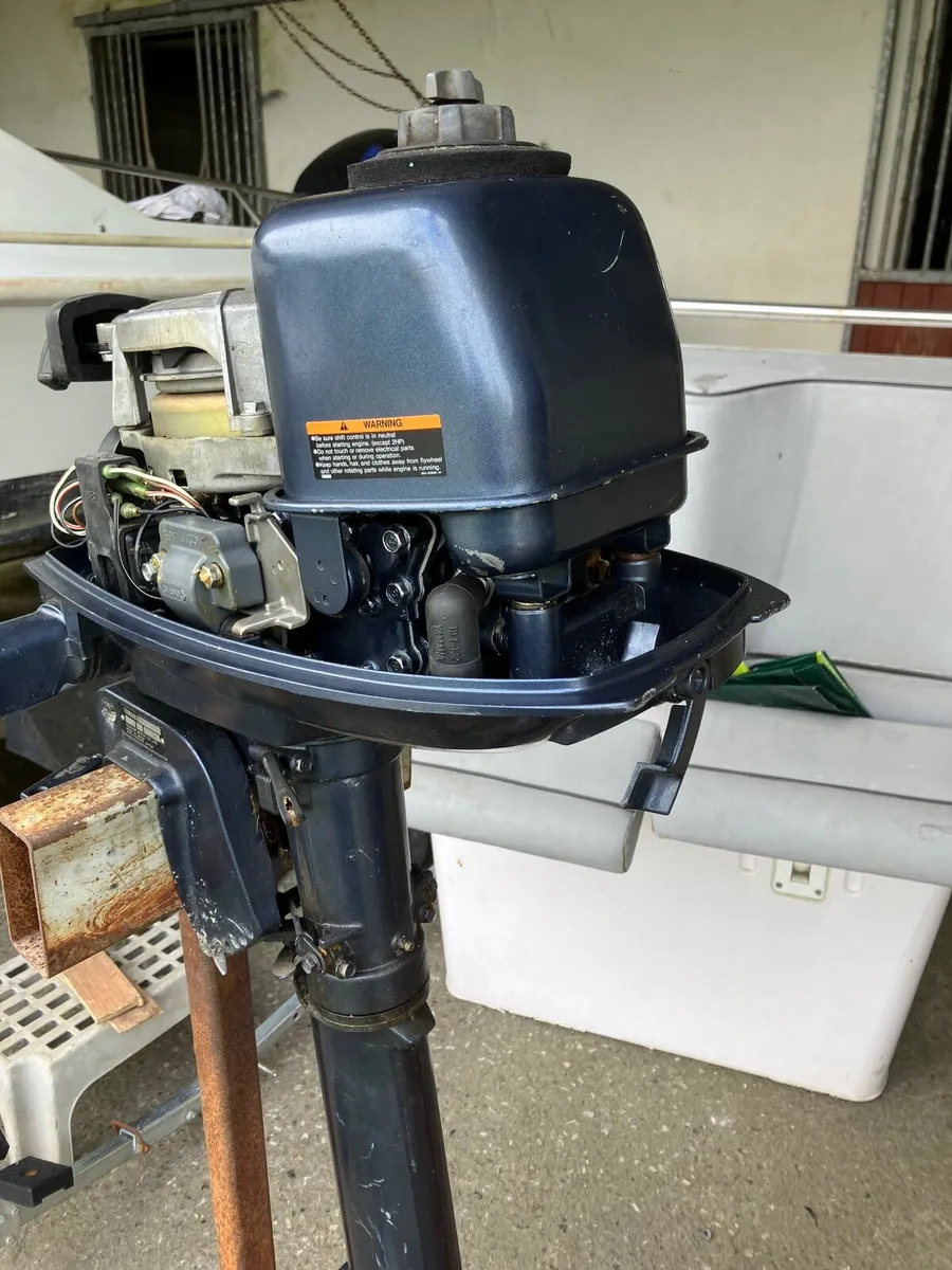 YAMAHA 4 HP LONG SHAFT OUTBOARD 2 STROKE - Image 3