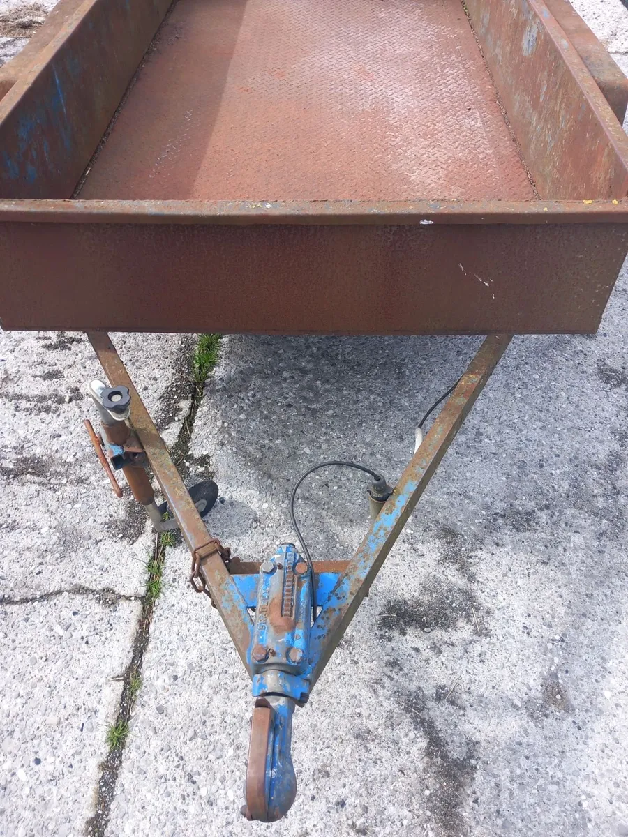 8ft2 X 4ft2 All steel twin axle trailer - Image 4