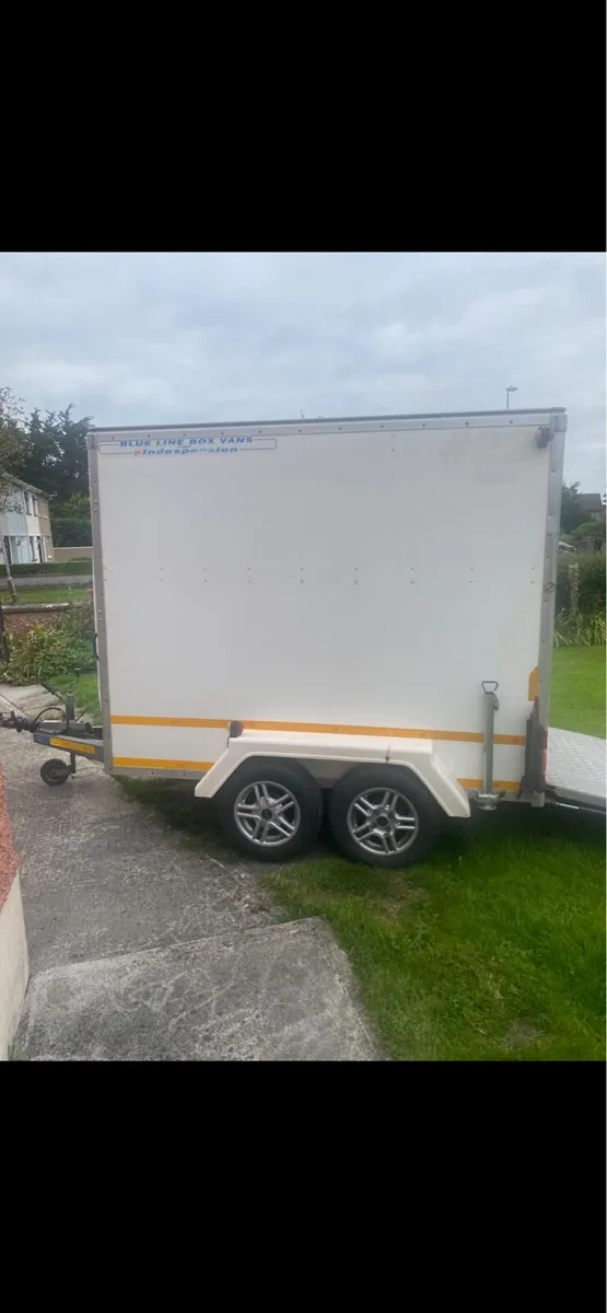 Blueline indespension box van trailer 8x5 - Image 2