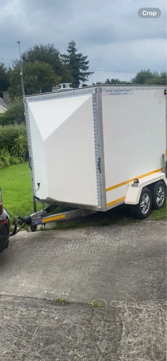 Blueline indespension box van trailer 8x5 - Image 1