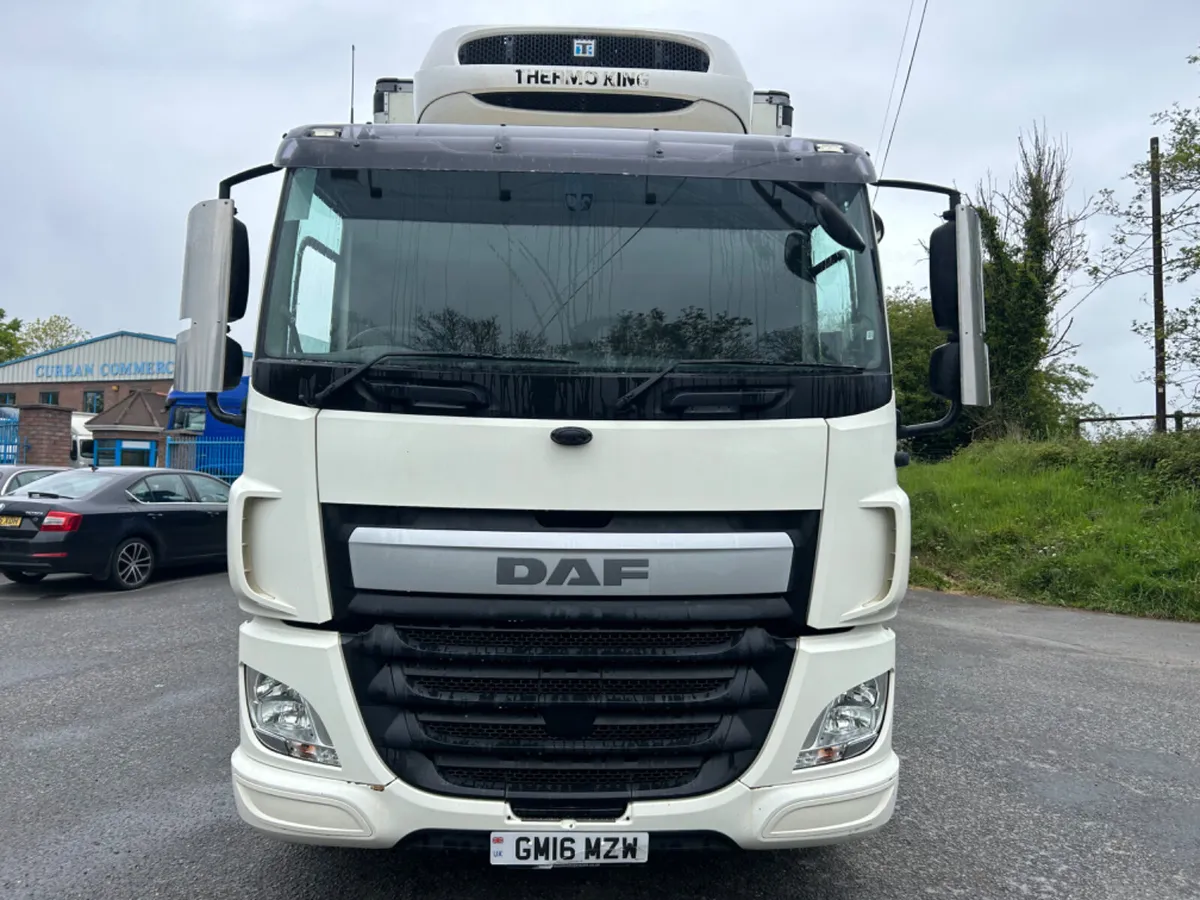 2016 Daf cf 330 6x2 fridge Curtainsider insuliner - Image 2