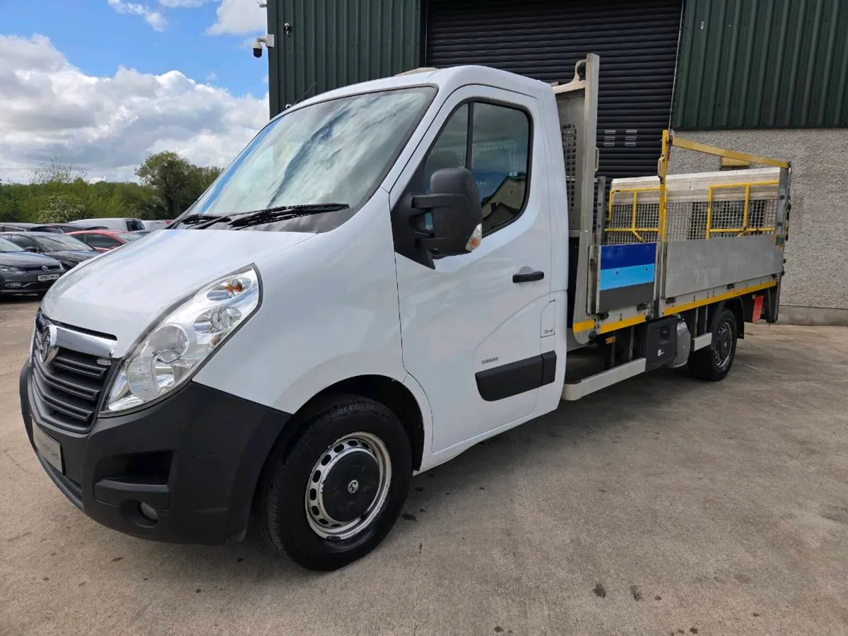 2018 Vauxhall Movano dropside - Image 3