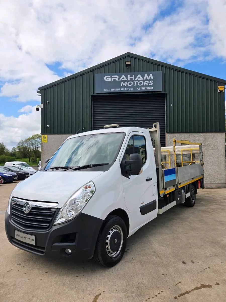 2018 Vauxhall Movano dropside - Image 4