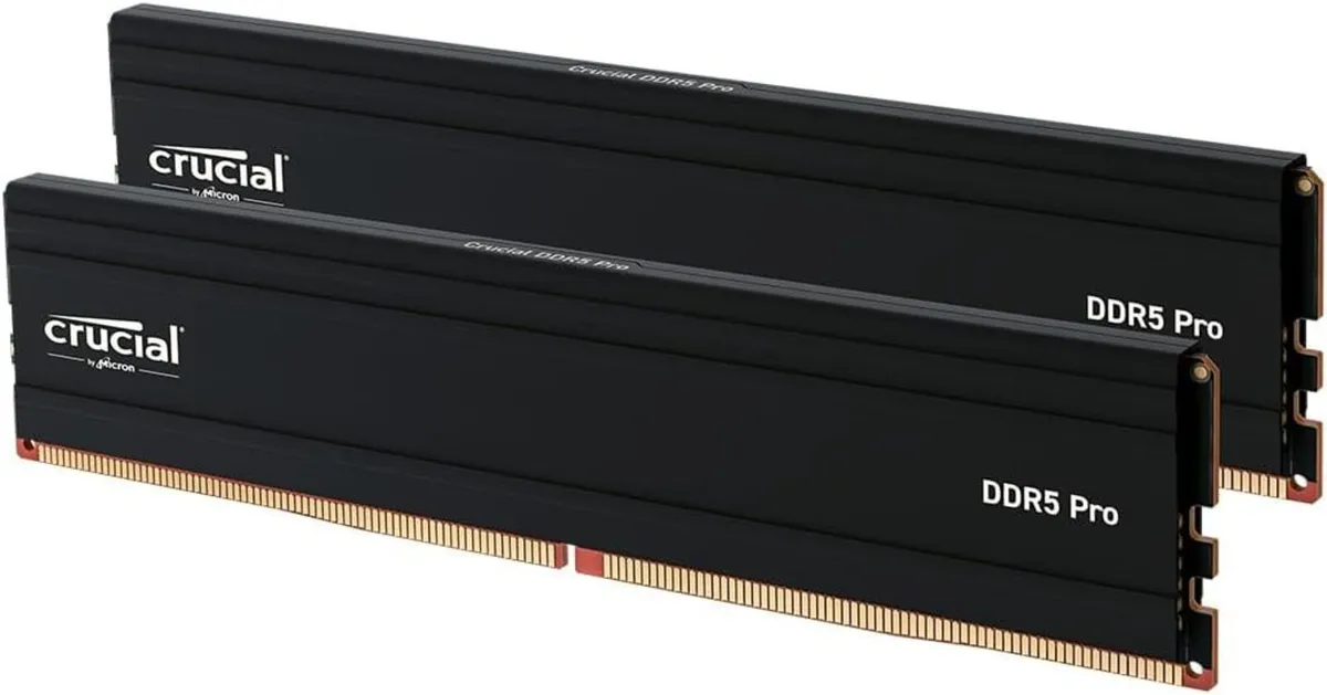 Crucial Pro 96GB DDR5 5600MHz RAM Kit (2x48GB)