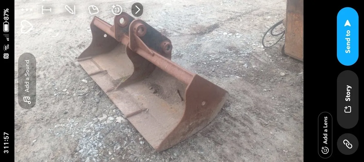 6 foot Ditching bucket