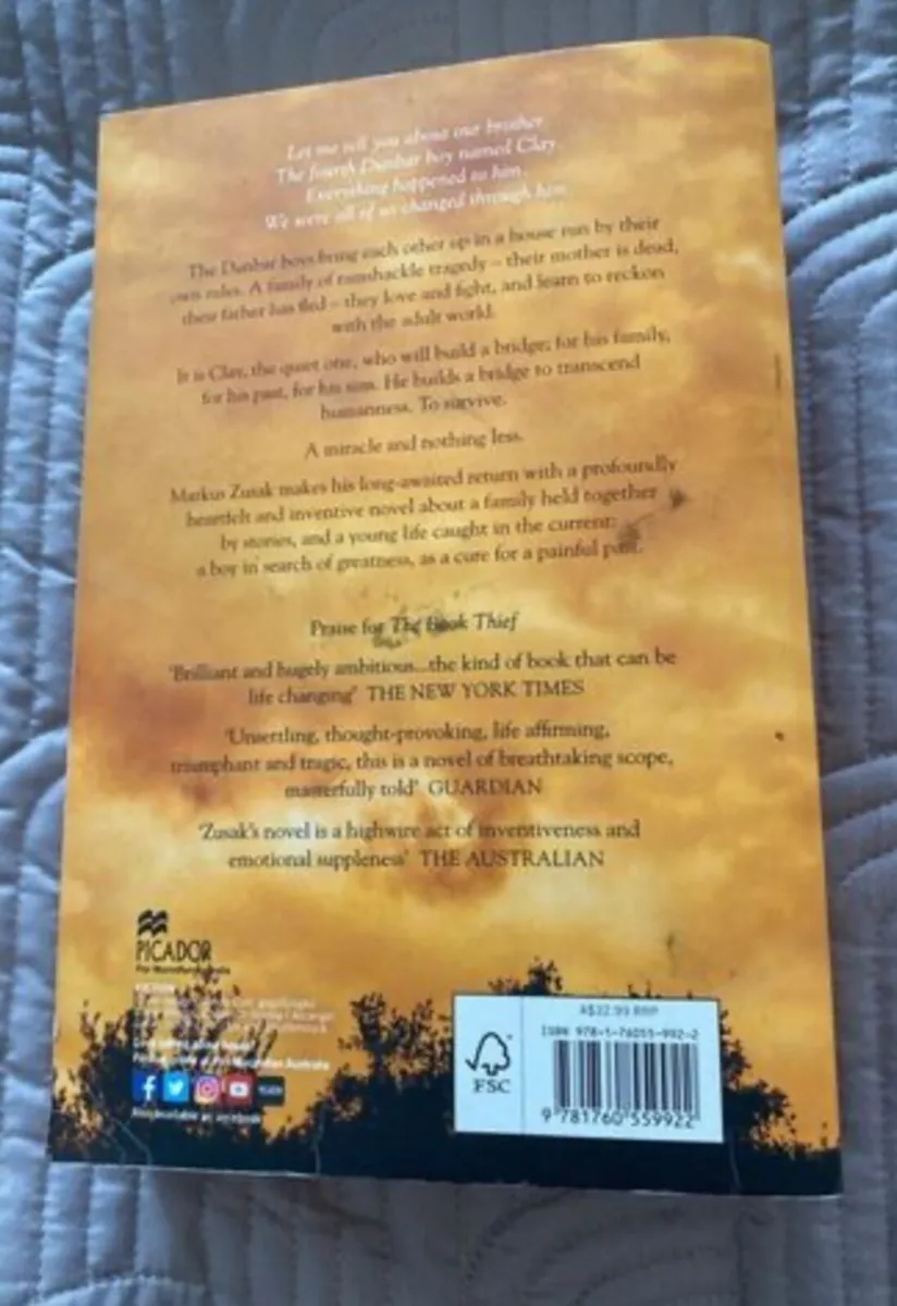 Book: Markus Zusak, Bridge of Clay - Image 2