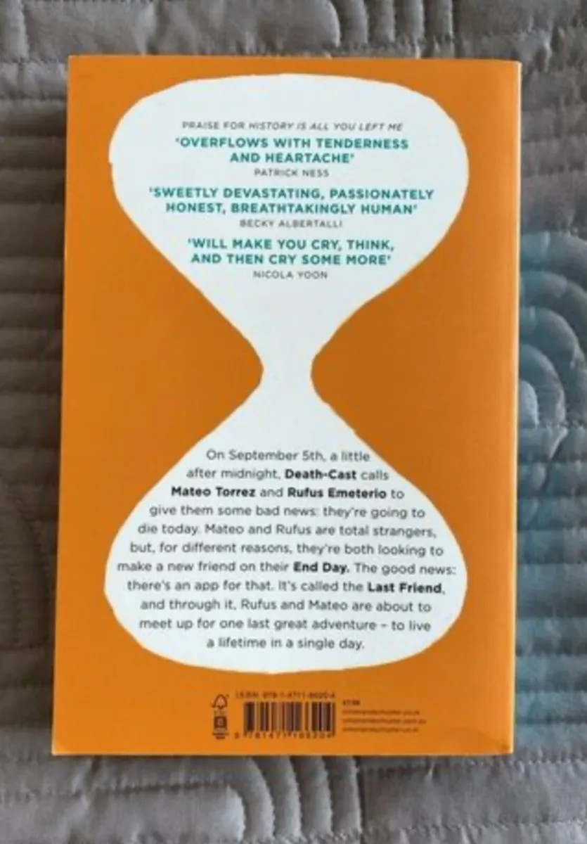 Book: They Both Die at the end, Adam Silvera - Image 2