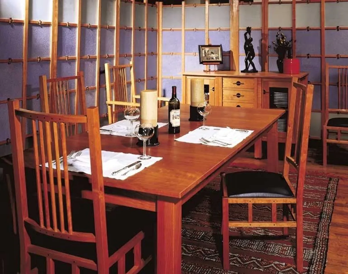 John Kelly J1 Extending Table & 6 chairs - Image 2
