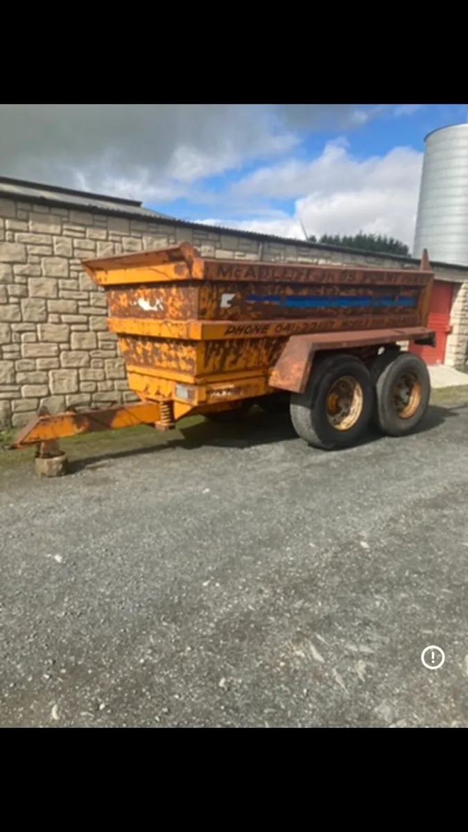 Dump / tipping or silage  trailer wanted - Image 1