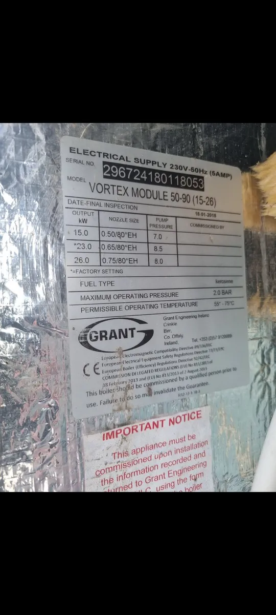 Grand 50/90 vortex boiler - Image 4
