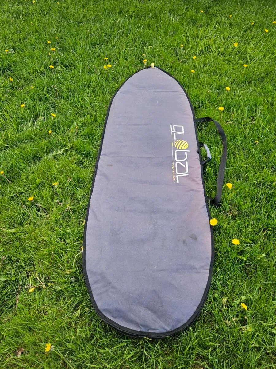 Surf Board Bag, Roof Carrier, Surf Hood & Boots - Image 1