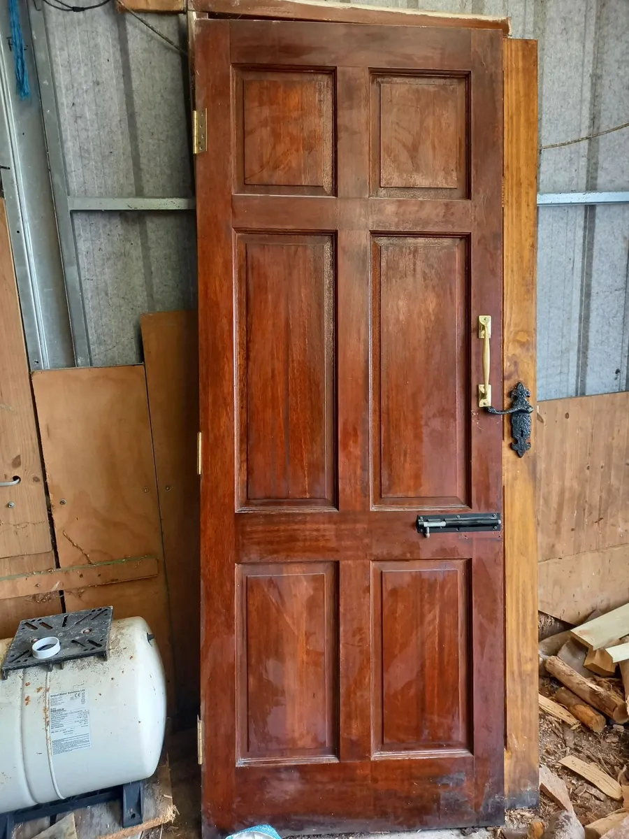 Selection of solid internal timber doors for sale - Image 2