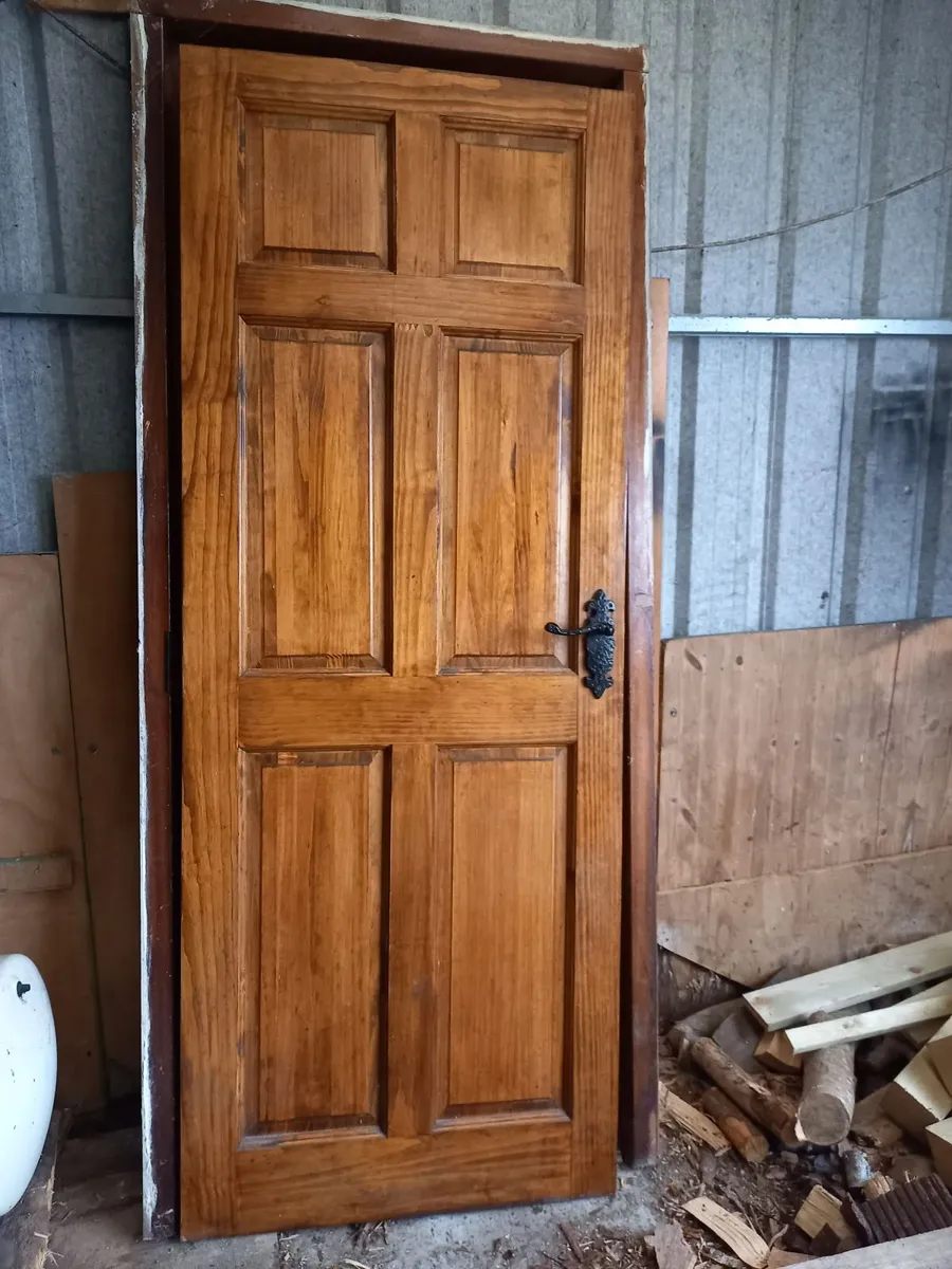 Selection of solid internal timber doors for sale - Image 3