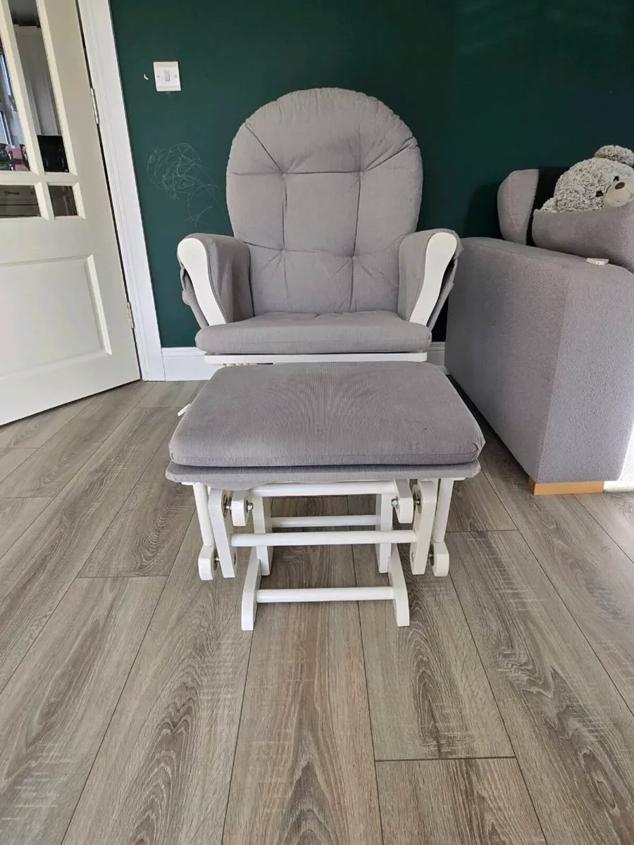 Babylo Rocking Chair and Footstool - Image 1