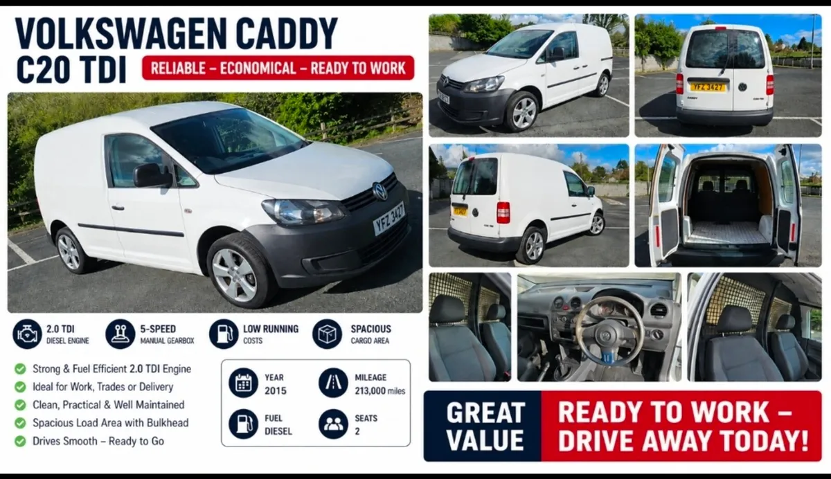 Volkswagon caddy - Image 1