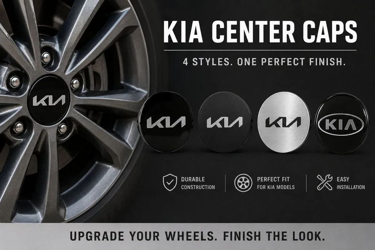 KIA Centre Caps - FREE POST - Image 1