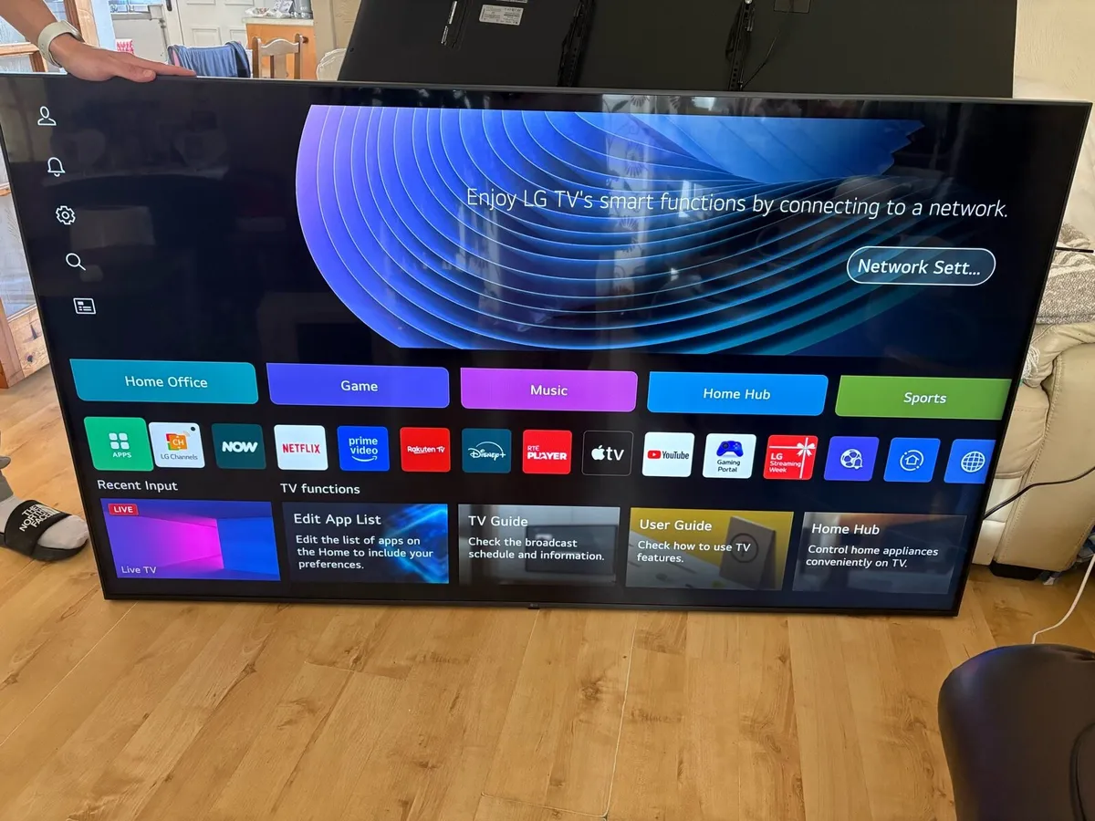 75 inch LG TV - Image 1