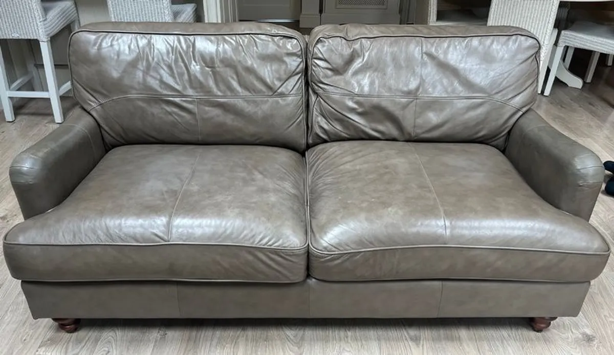 Two Leather Couches - Image 1