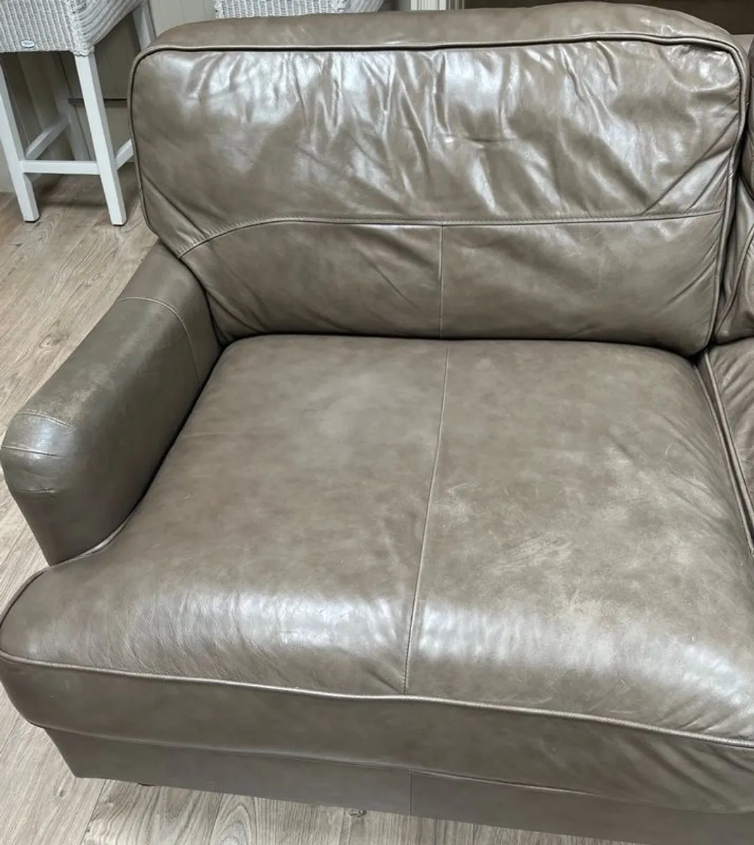 Two Leather Couches - Image 2