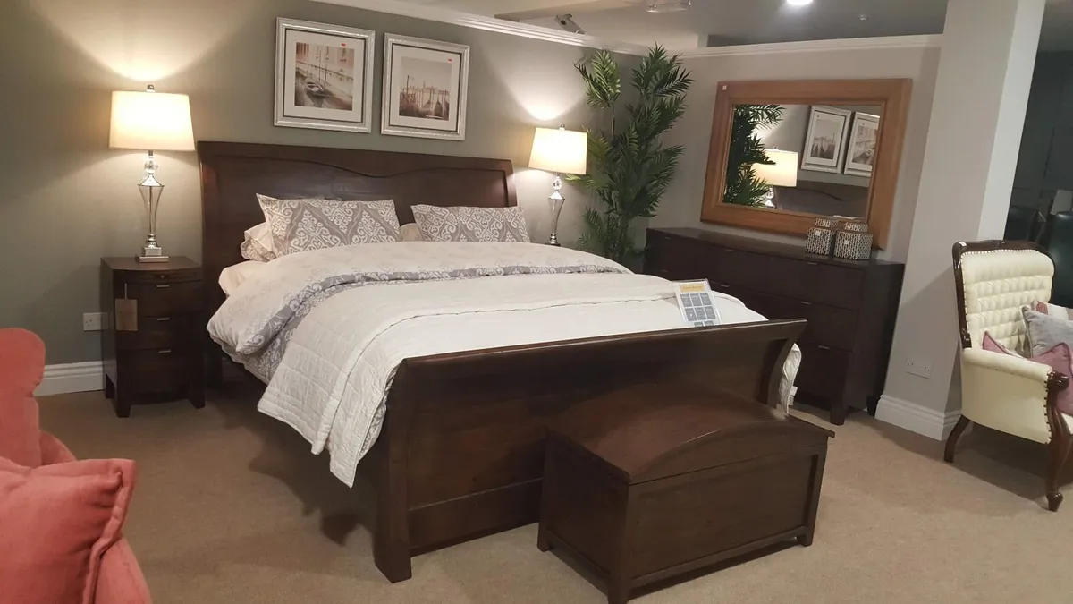 Wooden 6ft bed